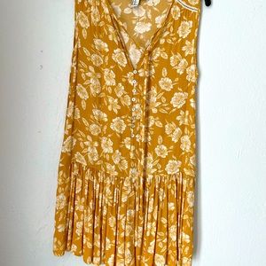 Forever 21 dress, orange with flower details